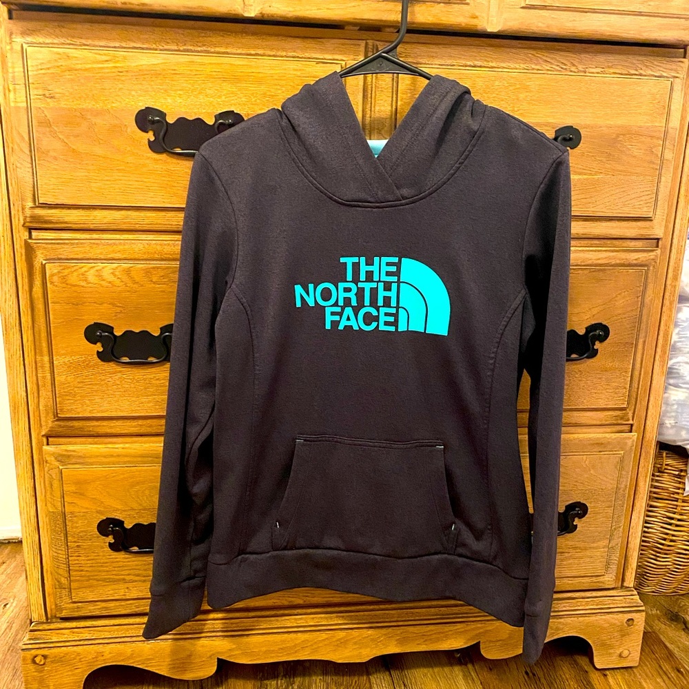 Womens The North Face hooded sweatshirt